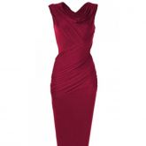 Vestido em malha c/laycra em alta costura