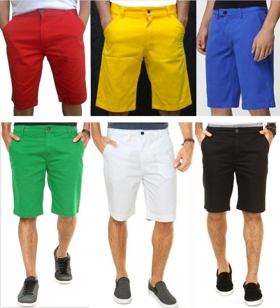 Bermuda Jeans coloridas